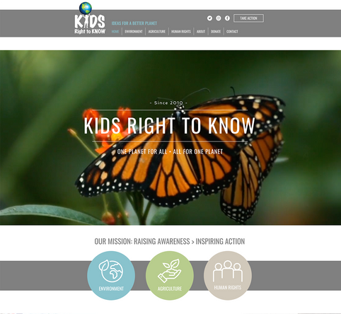 New website for Kids Right to Know