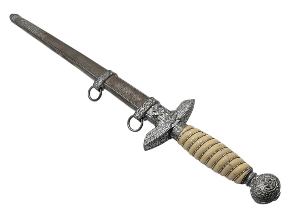 PWW2 German Luftwaffe 2nd Pattern Officers Dress Dagger PUMA Solingen