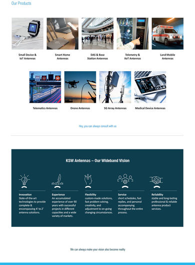 KSW ANTENNAS Brochure