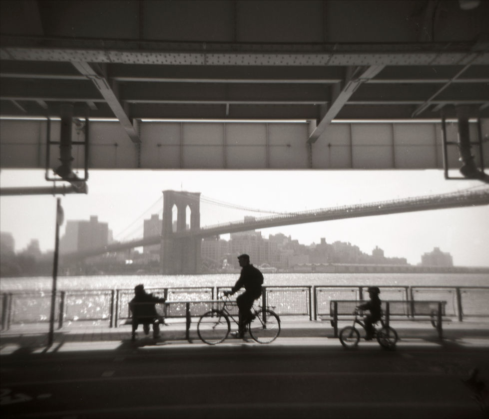 Underpass by Brooklyn bridge