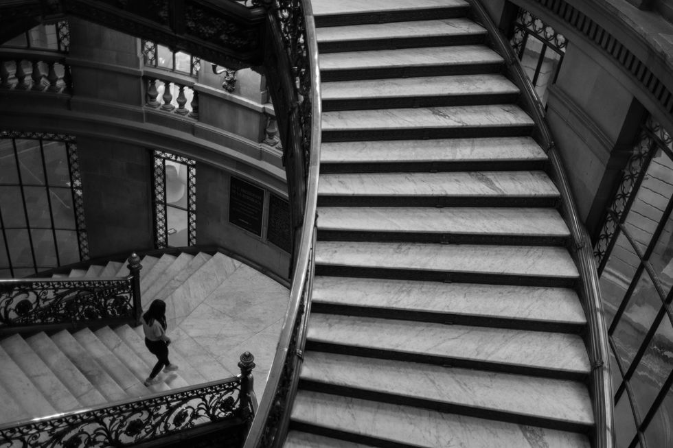 Stairway, Belles Artes, Mexico City 