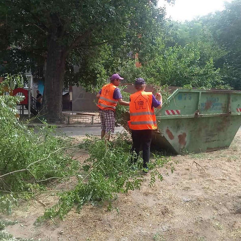 Традиционный субботник