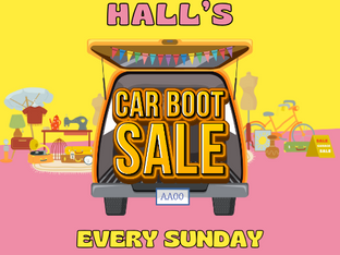 Llanrumney Hall’s Sunday Car Boot Sale
