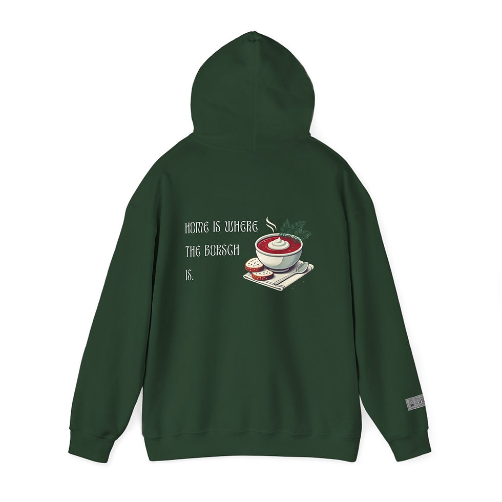 Thumbnail: #2 Borsch Hooded Sweatshirt