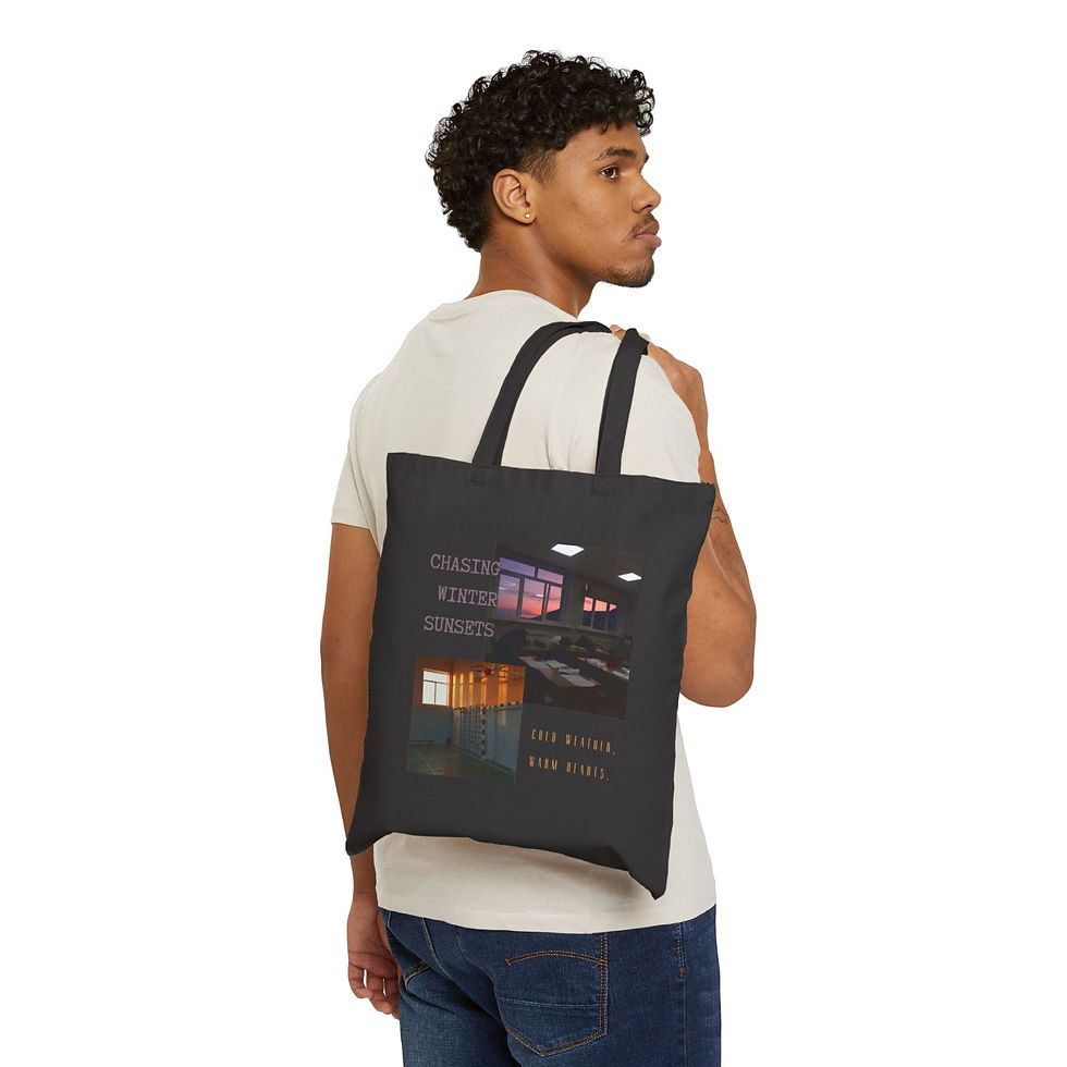 Thumbnail: Sunsets Cotton Canvas Tote Bag