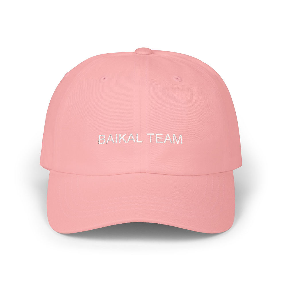 Thumbnail: Baikal Team Classic Dad Cap Embroidered 