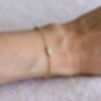 High quality Howlite and dainty 14k gold filled chain, artisan finish for wearing energy and layered look in simple piece.