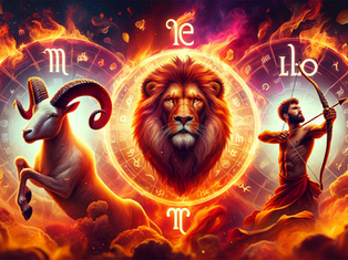 What are the Fire Signs of the Zodiac: Unveiling Aries, Leo and Sagittarius