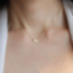 Shokoro Handmade, Minimalist 14k gold filled Cancer zodiac necklace handcrafted in Toronto; artisan jewelry also available as a matching bracelet or anklet.