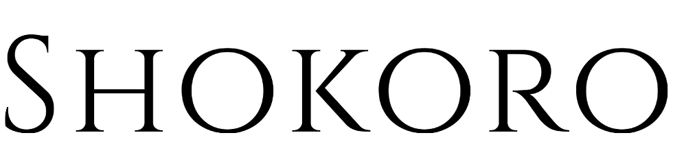 Shokoro minimalist jewelry brand logo