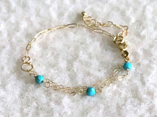 The Art of Contrast: Introducing Our New Gemstone & Paperclip Mixed-Chain Bracelets