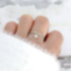 Dangle charm jewelry ring, sleek gold with cubic zirconia teardrop or diamond charm