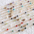 Personalized zodiac and birthstone bracelets in 14k gold-filled, handcrafted for wearing symbol and energy, Shokoro Design