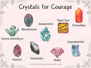 Crystals for Courage: The Art of Grounding Through Intentional Jewelry