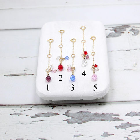 Multi color Crystal Necklace Extenders gold, Rhinestone jewelry extender chain that you never find anywhere at Shokoro