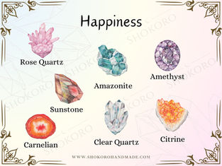 Crystals for Happiness: Crystal Clear Path to Joyful Life