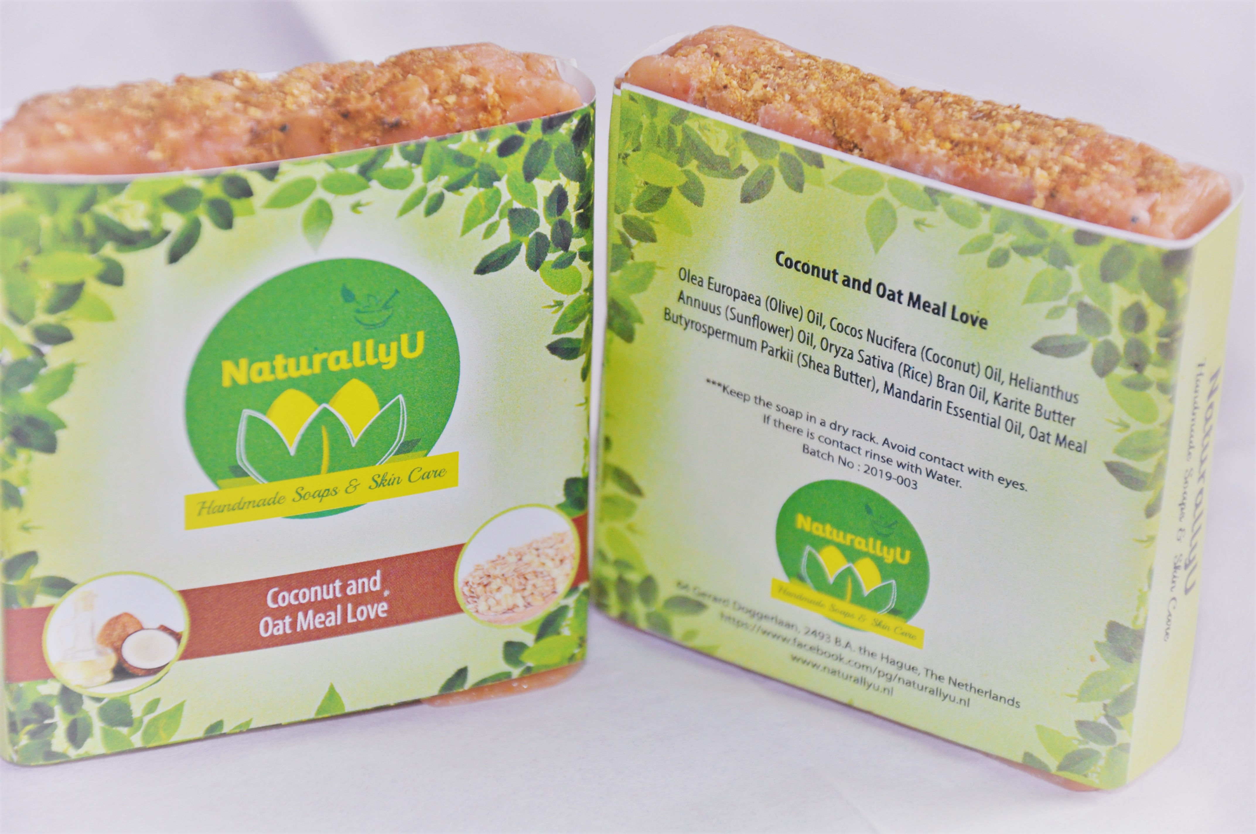 Coconut and Oatmeal Soap