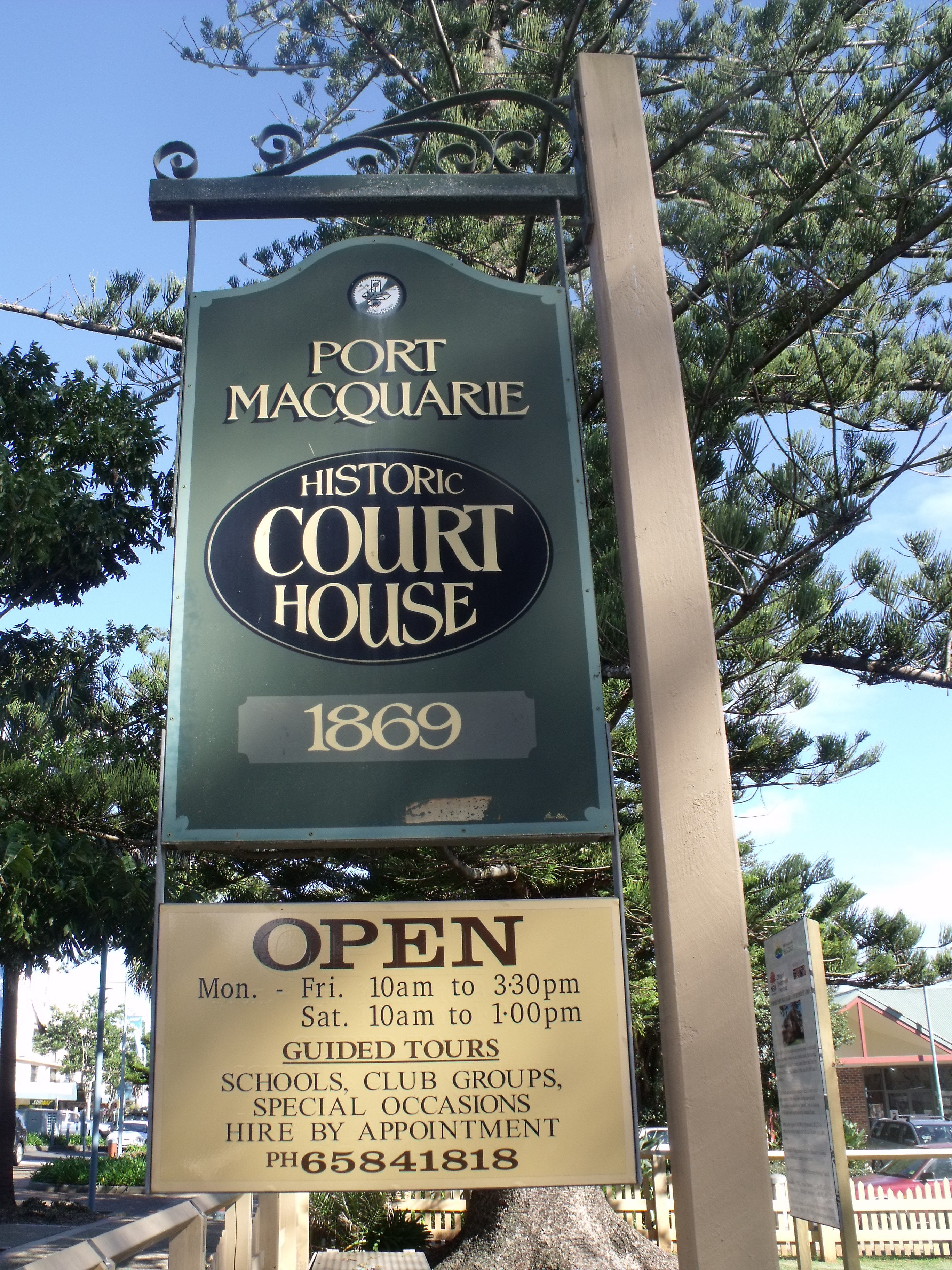 Port Macquarie Historic Courthouse