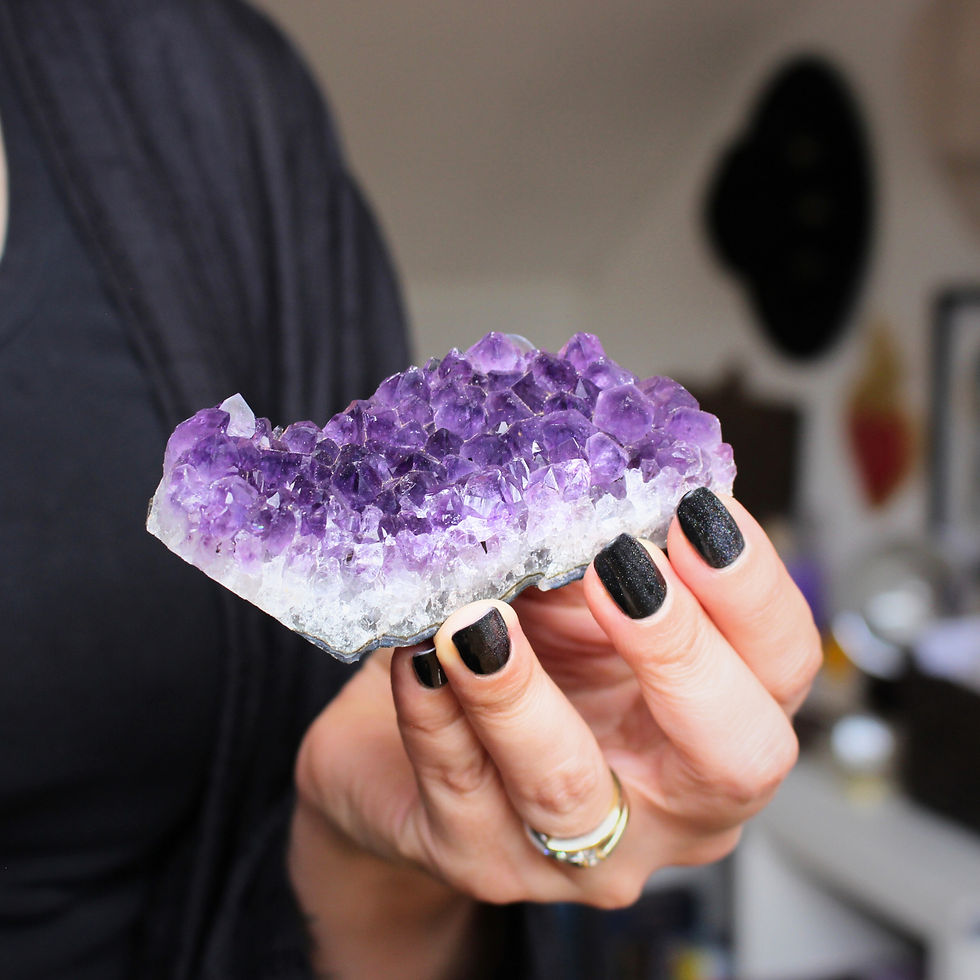 Druse d'Améthyste d'Uruguay qualité AAA / 149g