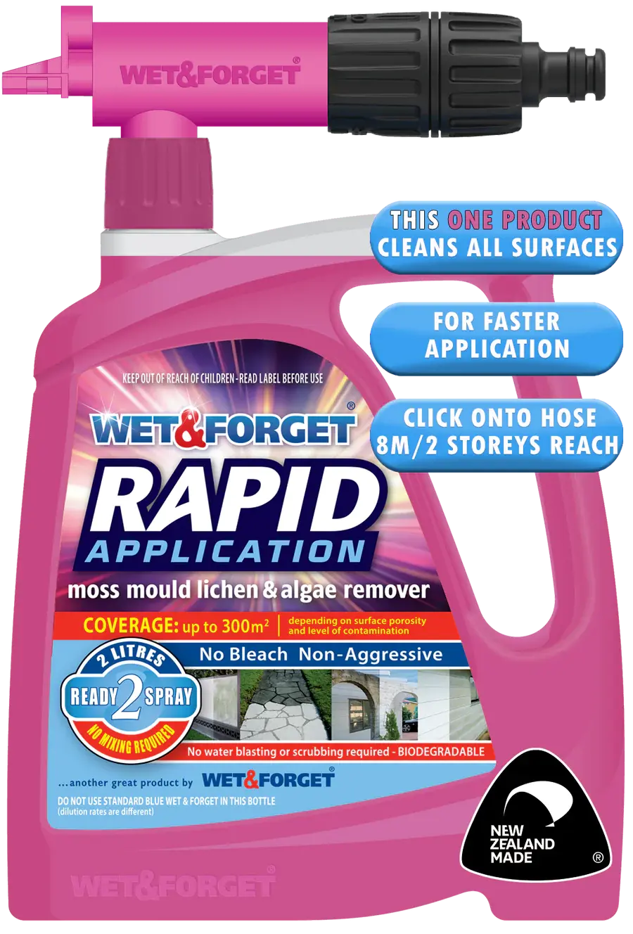 Rapid Application Moss Mould Lichen Algae Remover 2L