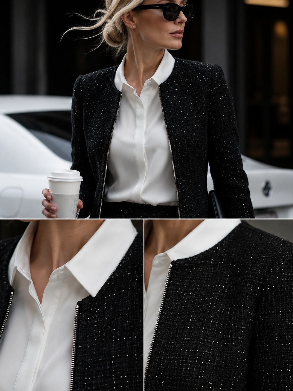 Miniatura: BLUSA/CASACO ROBERTA TWEED