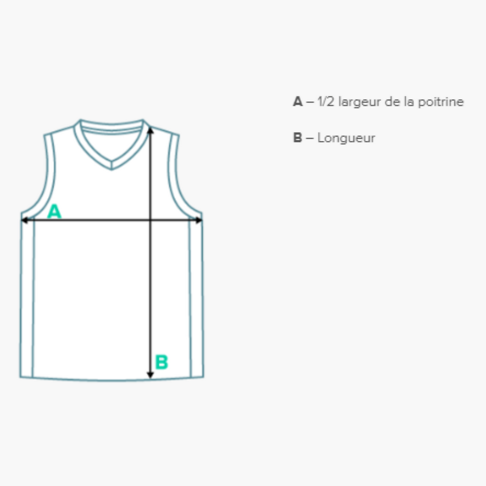 Miniature : Jersey Basketball HBQ (matériaux recyclés)