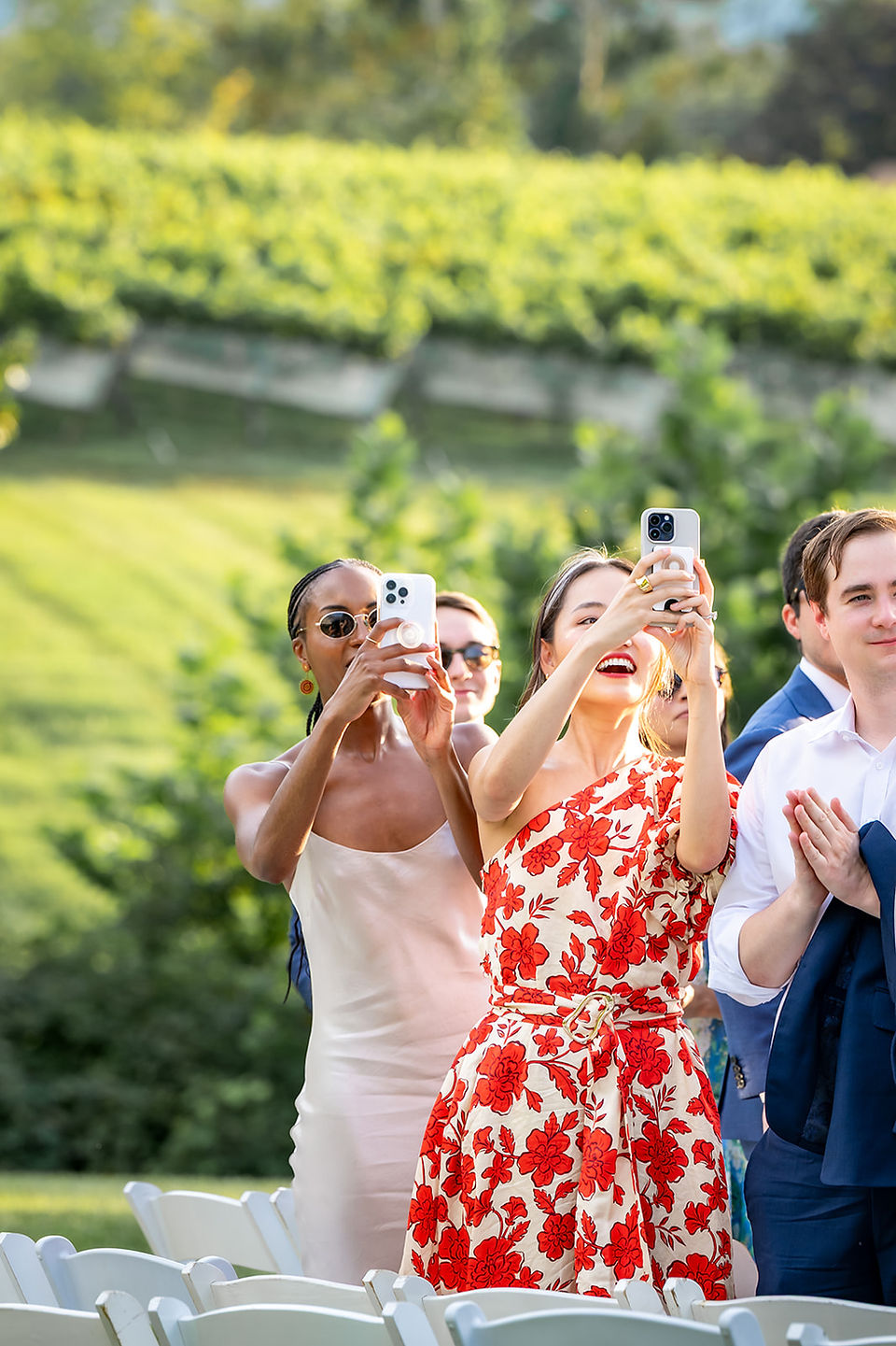 guests at wedding ceremony