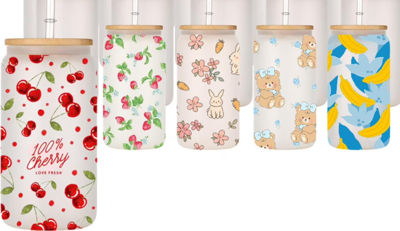 Custom Sublimation Frosted Glass