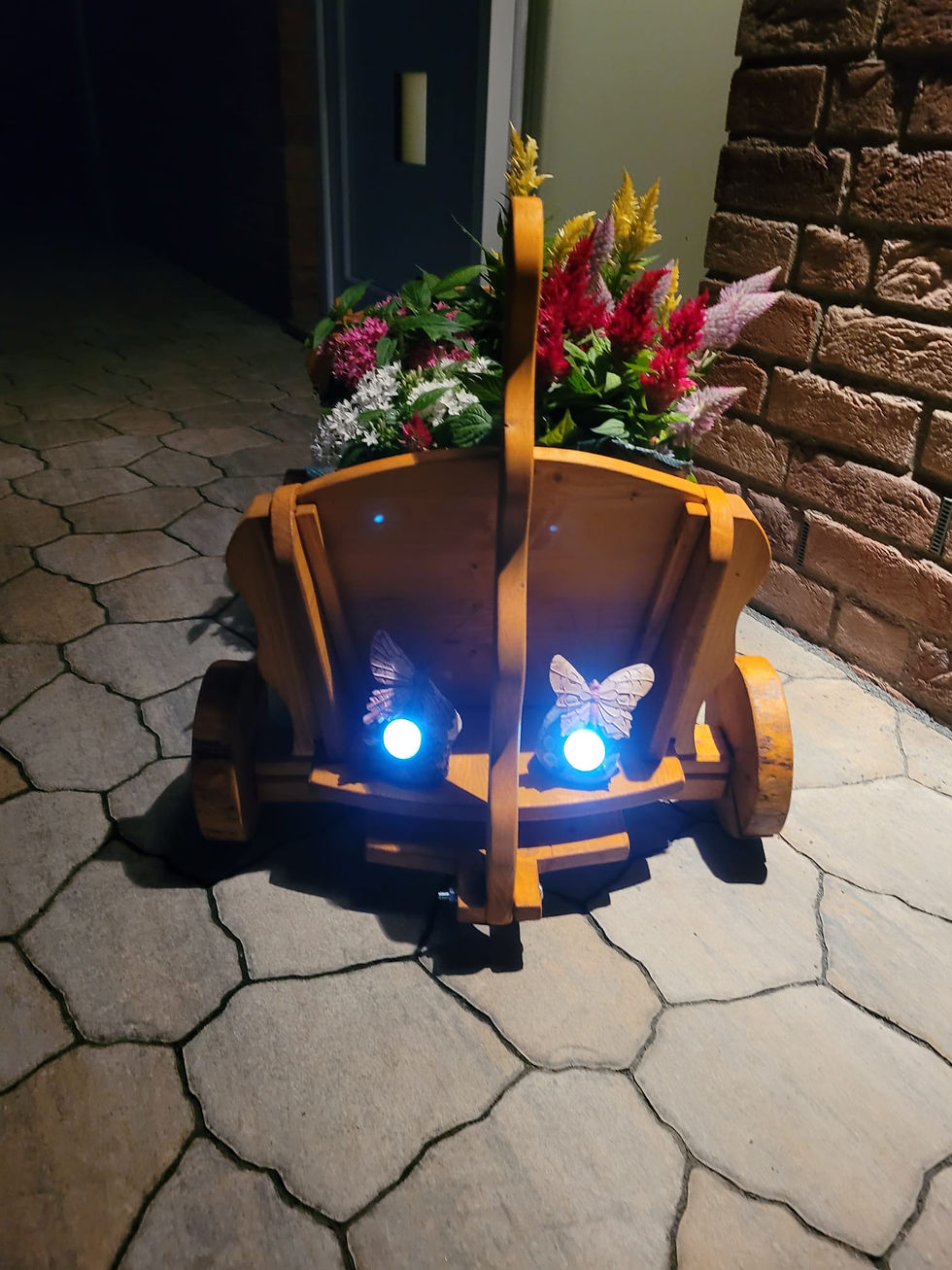 Miniaturbild: Deko-Bollerwagen