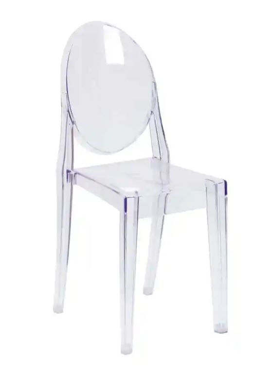 Victoria Ghost Chair – Clear