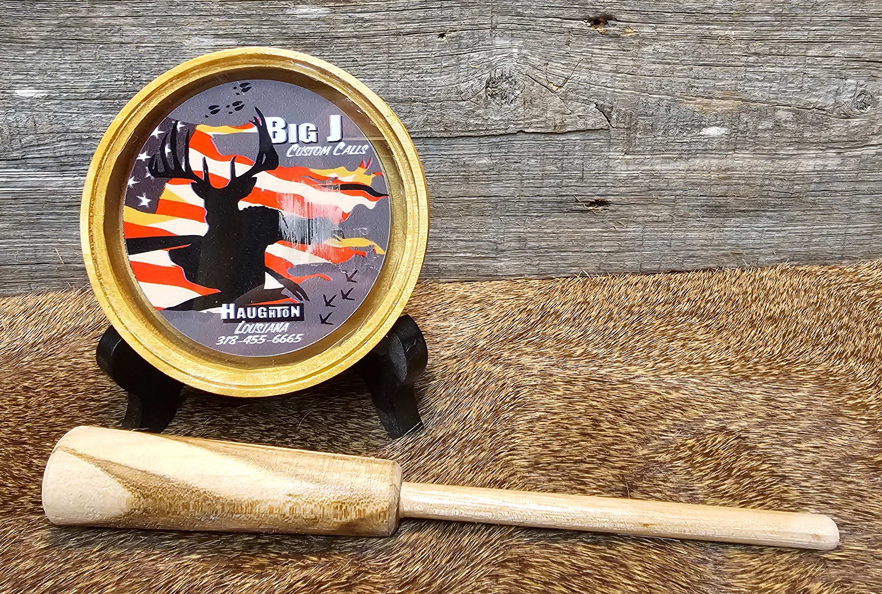 Big J custom calls pot calls.