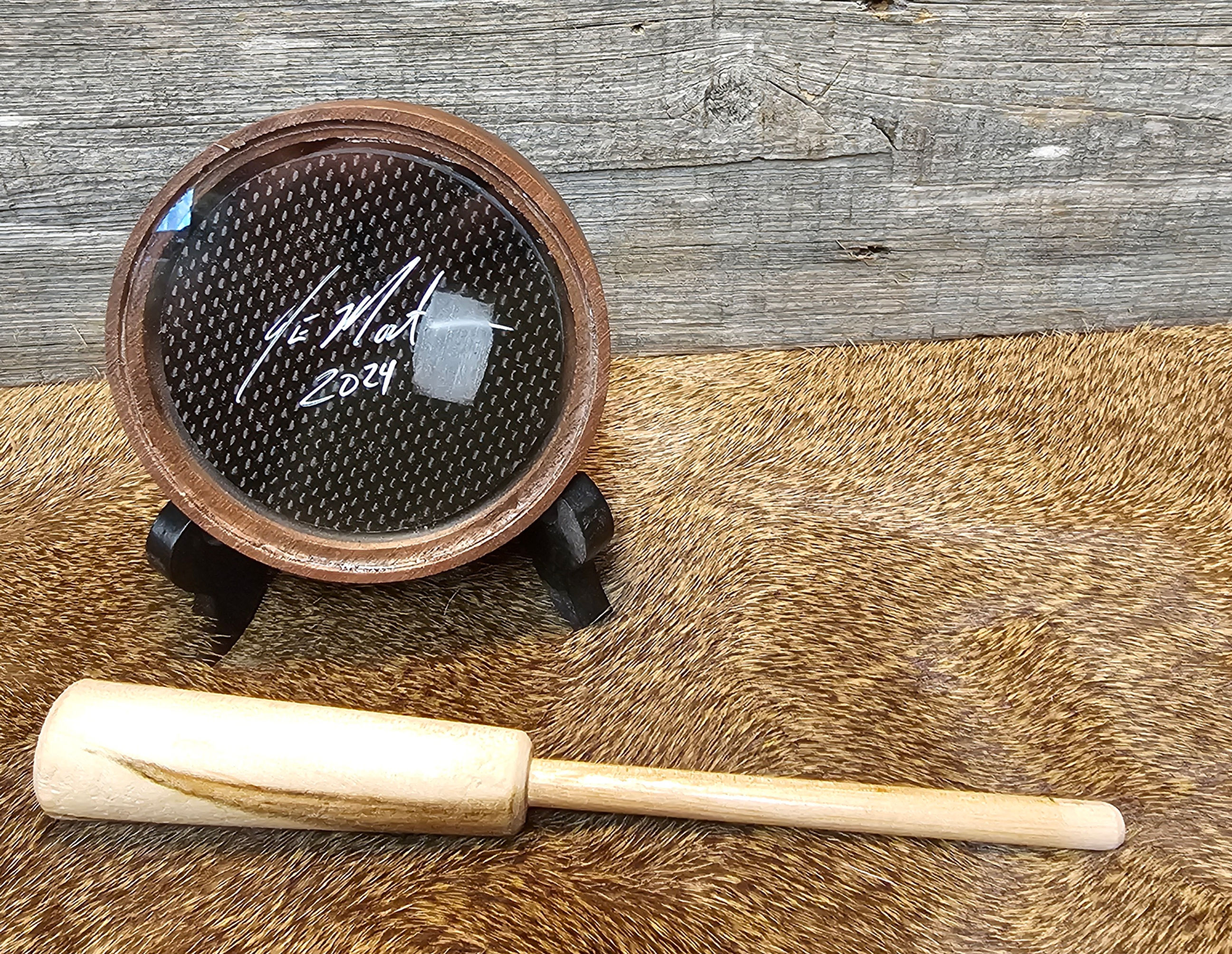 Walnut glass over carbon fiber 