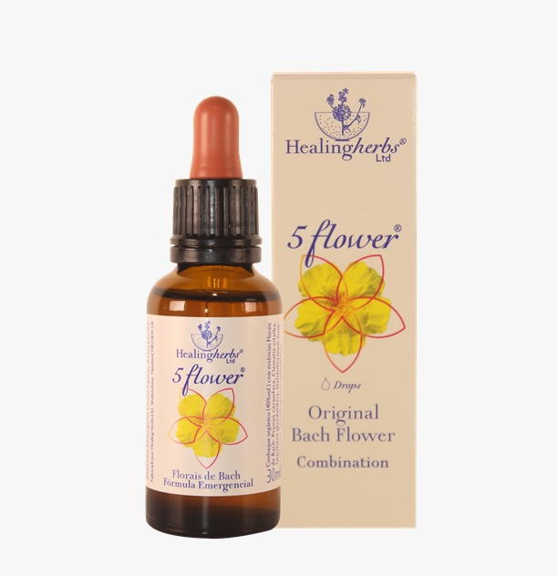 rescue remedy, five flowers, florais de bach