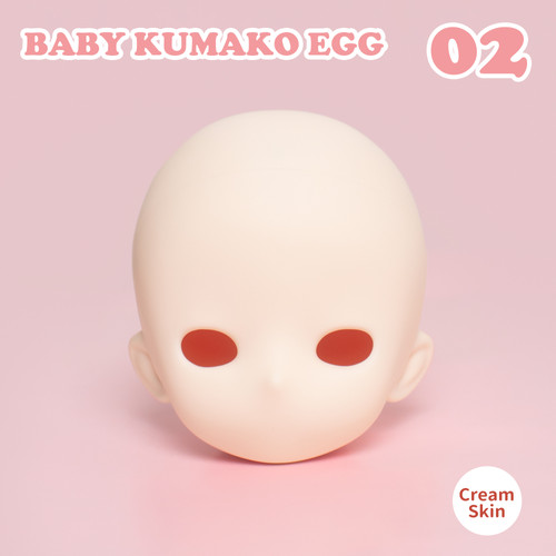 kumakoヘッド、他 BABY KUMAKO EGG-02 ヘッド单品 | PUYOODOLL