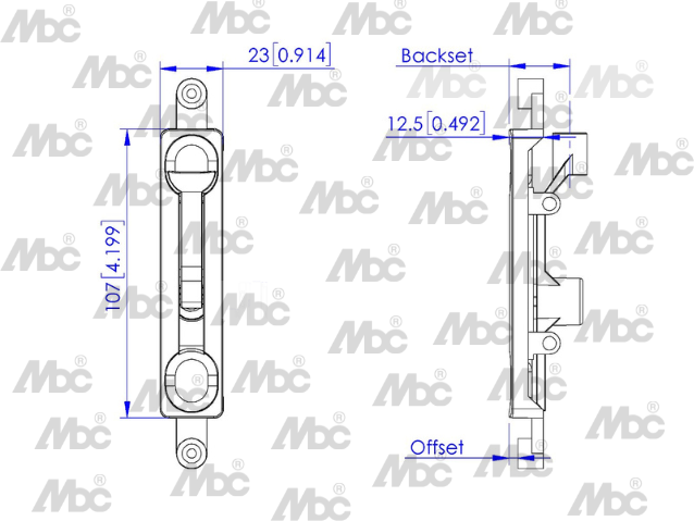 Thumbnail: Flush Bolt 3