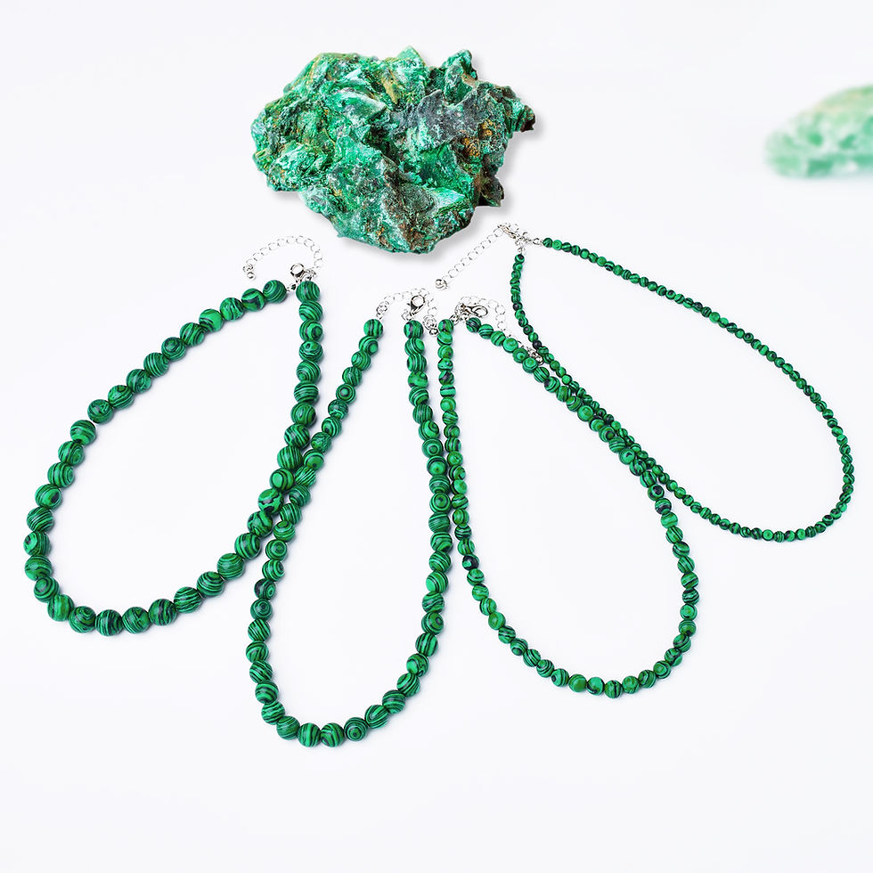 Thumbnail: Malachite Serenity Necklace