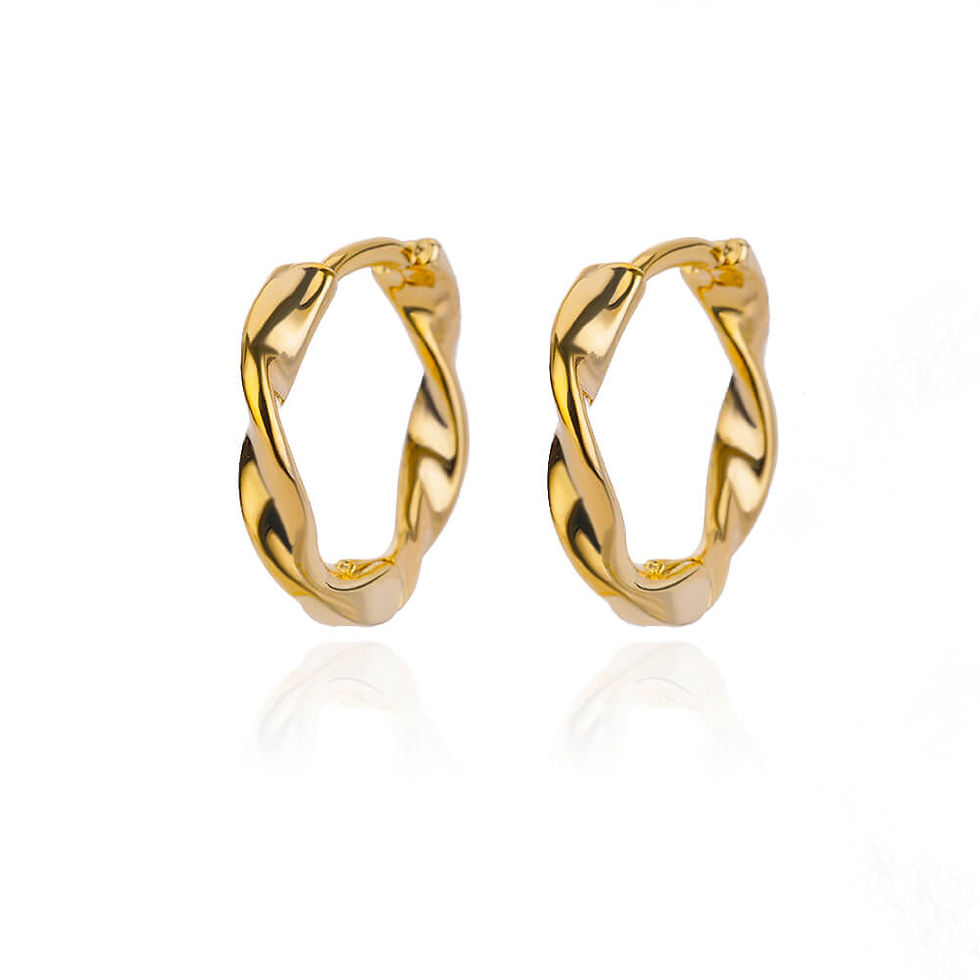 Thumbnail: Verona Twist Hoops