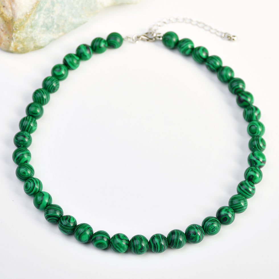 Thumbnail: Malachite Serenity Necklace