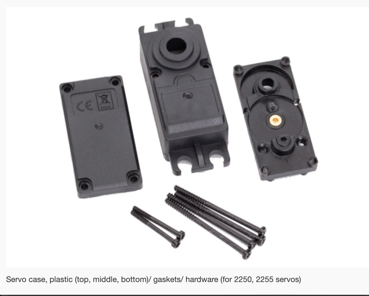 Servo Case for 2250, 2255 Servos ( 2251)