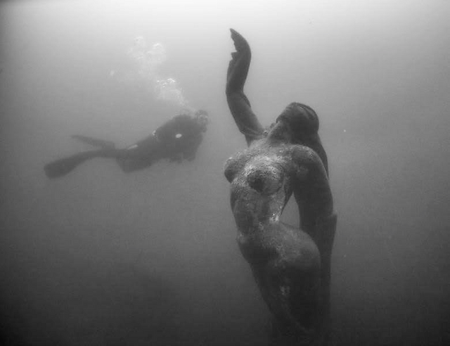 diving