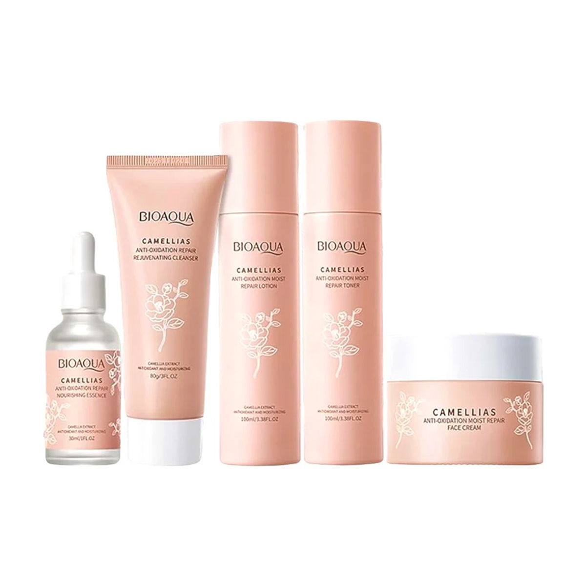 Kit Camelias Bioaqua Camelias Anti Oxidant Moist Repair