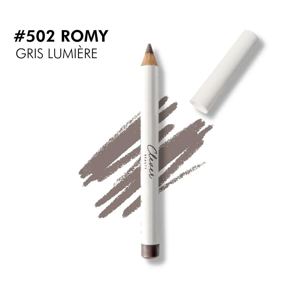 Crayon yeux naturel, lumineux et pigmenté - gris 502