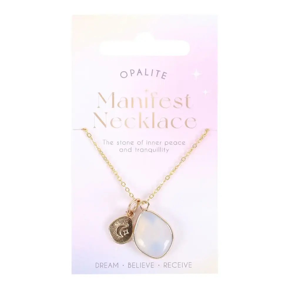 Collier opalite - manifestation