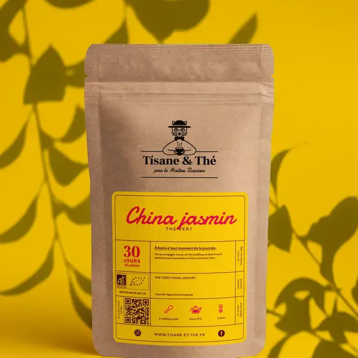 China Jasmin - thé vert Bio