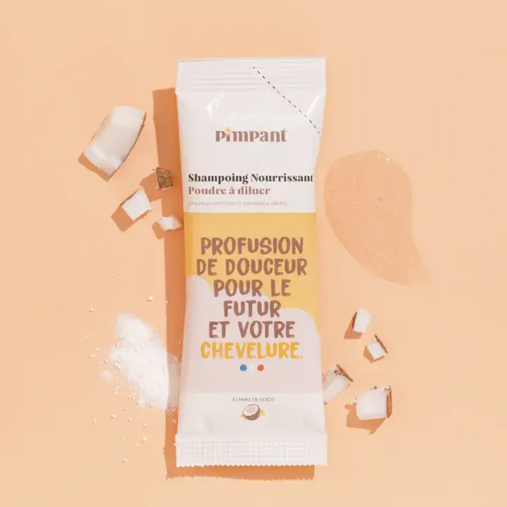 Shampoing nourrissant cheveux normaux  à secs - poudre à diluer