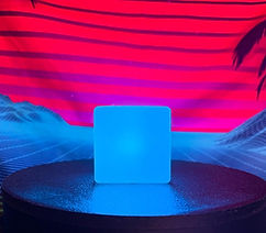 a Soft Squishy Rave-Cube LED Handheld light. Can't go anywhere without this little guy