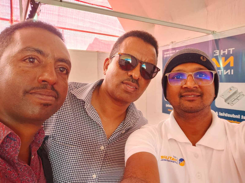 The Nature International Stall at SVUM 2024 International Trade Show Ethiopian Customers