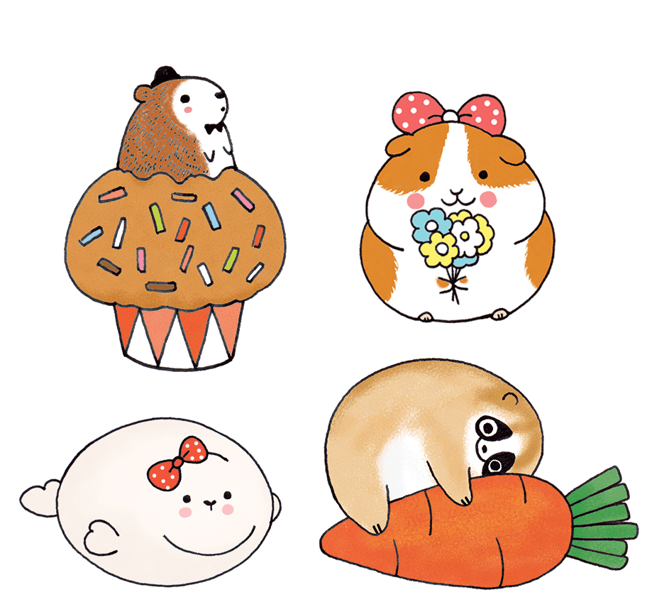 How to Draw a Bunny and Other Cute Creatures with Simple Shapes in 5 Steps