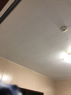 台所天井・壁の塗装