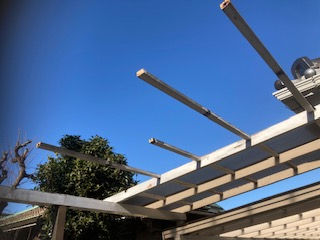 カーポートの補修